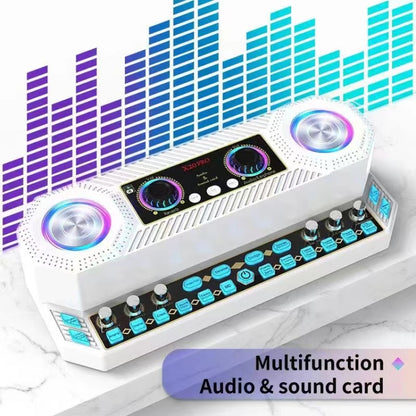 X20 Multifunction Singing Sound Card Audio Machine Square Dance Karaoke Wireless Bluetooth Speaker - Consumer Electronics by buy2fix | Online Shopping UK | buy2fix