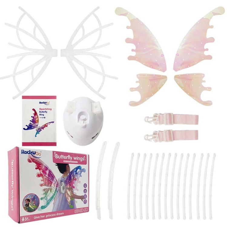 Rockwoo R01 DIY Electric Butterfly Elf Wings Toy No Light - Music Toys by buy2fix | Online Shopping UK | buy2fix