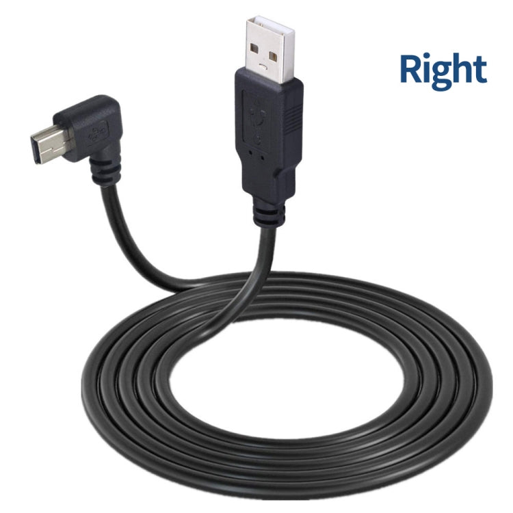 JUNSUNMAY 5 Feet USB A 2.0 to Mini B 5 Pin Charger Cable Cord, Length: 1.5m(Right) - USB Cable by JUNSUNMAY | Online Shopping UK | buy2fix