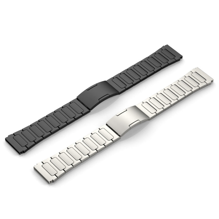 For Amazfit GTR 4 Pro 22mm I-Shaped Titanium Alloy Watch Band(Sliver) - Watch Bands by buy2fix | Online Shopping UK | buy2fix