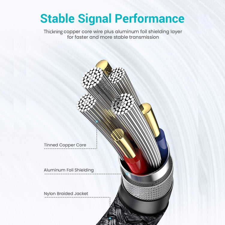 JUNSUNMAY 2A USB 3.0 Male to Female Extension Cord High Speed Charging Data Cable, Length:0.3m - USB Cable by JUNSUNMAY | Online Shopping UK | buy2fix