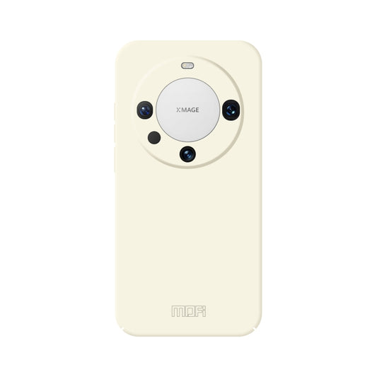 For Huawei Mate 60 MOFI Qin Series Skin Feel All-inclusive PC Phone Case(Beige) - Huawei Cases by MOFI | Online Shopping UK | buy2fix