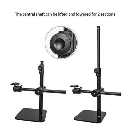 YUNTENG VCT-808 Table Phone Clip Holder Microphone DSLR Camera Desktop Mount Stand -  by YUNTENG | Online Shopping UK | buy2fix