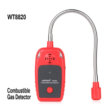 WINTACT WT8820 Combustible Gas Alarm Detector For Home Slight Gas Leakage Flammable Natural Gas Leak Detector Monitor Gas Analyzer - Consumer Electronics by Wintact | Online Shopping UK | buy2fix