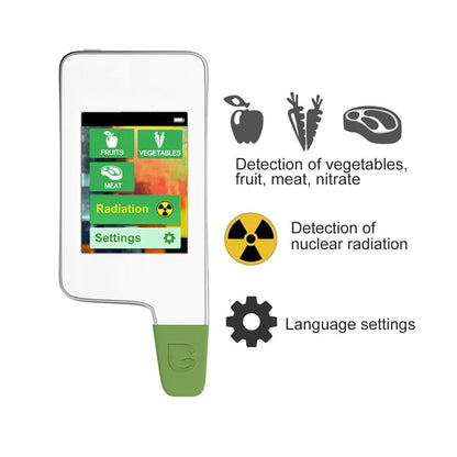 Vegetable And Fruit Meat Nitrate Residue Food Environmental Safety Tester(Black) - Consumer Electronics by buy2fix | Online Shopping UK | buy2fix