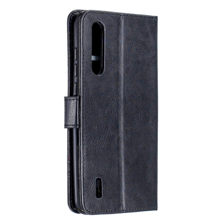 For Xiaomi Mi 9 Lite / CC9 Crazy Horse Texture Horizontal Flip Leather Case with Holder & Card Slots & Wallet & Photo Frame(Black) - Xiaomi Cases by buy2fix | Online Shopping UK | buy2fix