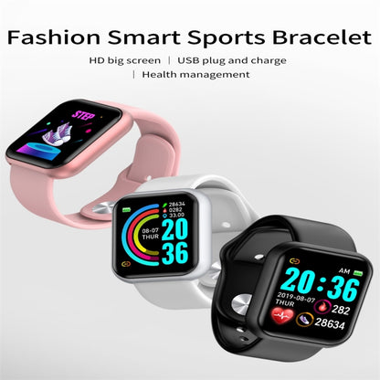 D20 1.3inch IPS Color Screen Smart Watch IP67 Waterproof,Support Call Reminder /Heart Rate Monitoring/Blood Pressure Monitoring/Sedentary Reminder(White) - Smart Wear by buy2fix | Online Shopping UK | buy2fix