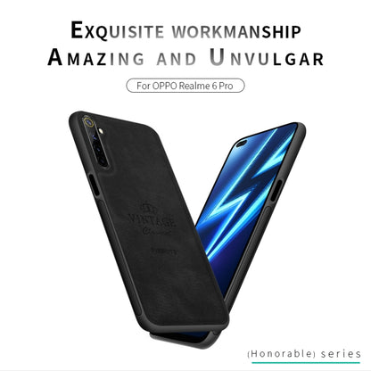 For OPPO Realme 6 Pro PINWUYO Zun Series PC + TPU + Skin Waterproof And Anti-fall All-inclusive Protective Shell(Gray) - Realme Cases by PINWUYO | Online Shopping UK | buy2fix