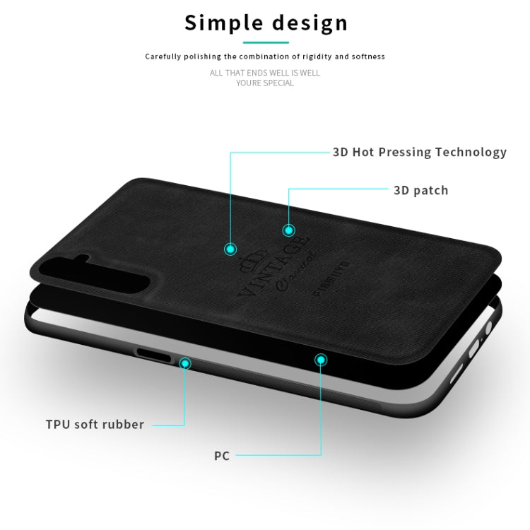 For OPPO Realme 6 Pro PINWUYO Zun Series PC + TPU + Skin Waterproof And Anti-fall All-inclusive Protective Shell(Gray) - Realme Cases by PINWUYO | Online Shopping UK | buy2fix