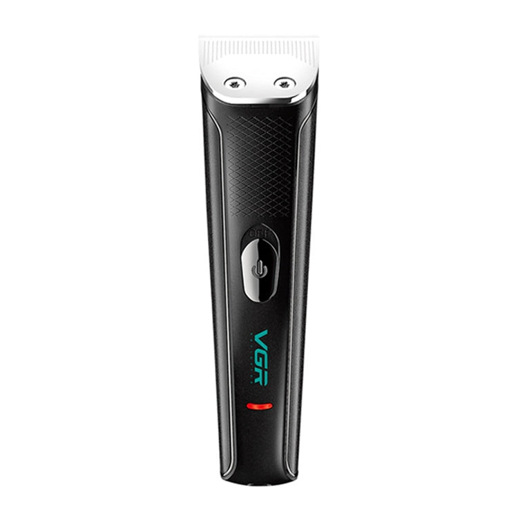 VGR V-021 5W USB Cutter Head Engraving Electric Hair Clipper (Silver) - Hair Trimmer by VGR | Online Shopping UK | buy2fix