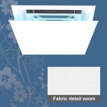 Central Air Conditioning Wind Shield Wall-Mounted Anti Direct Blowing Windshield, Size:60x60cm(White) - Home & Garden by buy2fix | Online Shopping UK | buy2fix