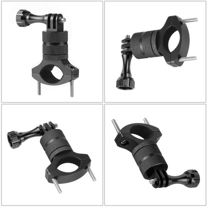 Aluminum Alloy Bicycle Mounting Bracket Bicycle Clip For Action Camera(Black) - DJI & GoPro Accessories by buy2fix | Online Shopping UK | buy2fix