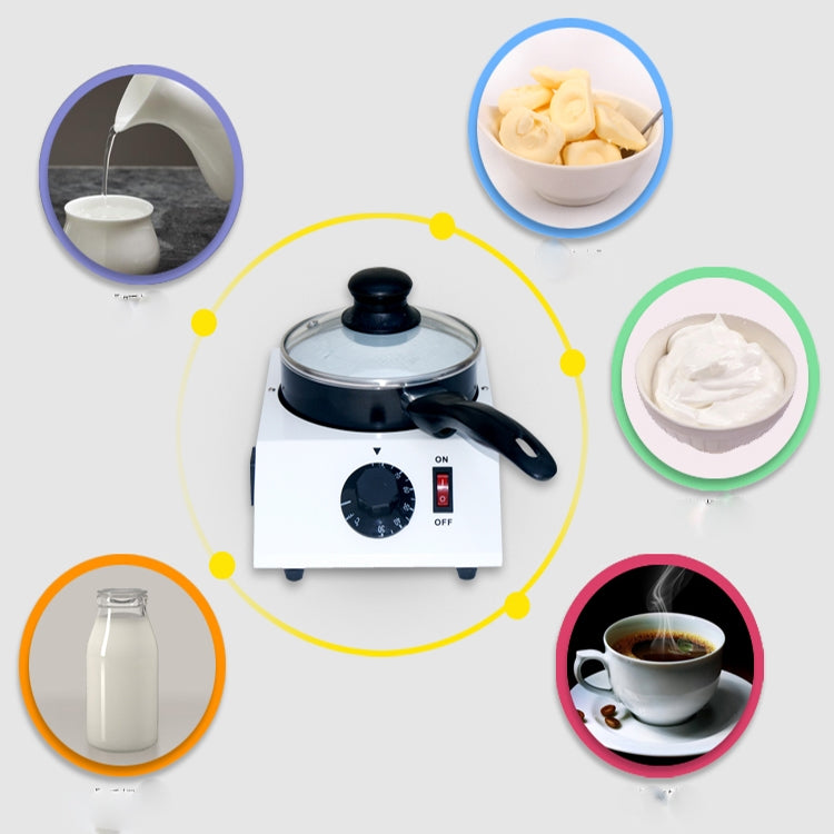 Chocolate Melting Machine With Adjustable Thermostat Melting Wax Machine, Size:29x22x19cm(White) - Home & Garden by buy2fix | Online Shopping UK | buy2fix