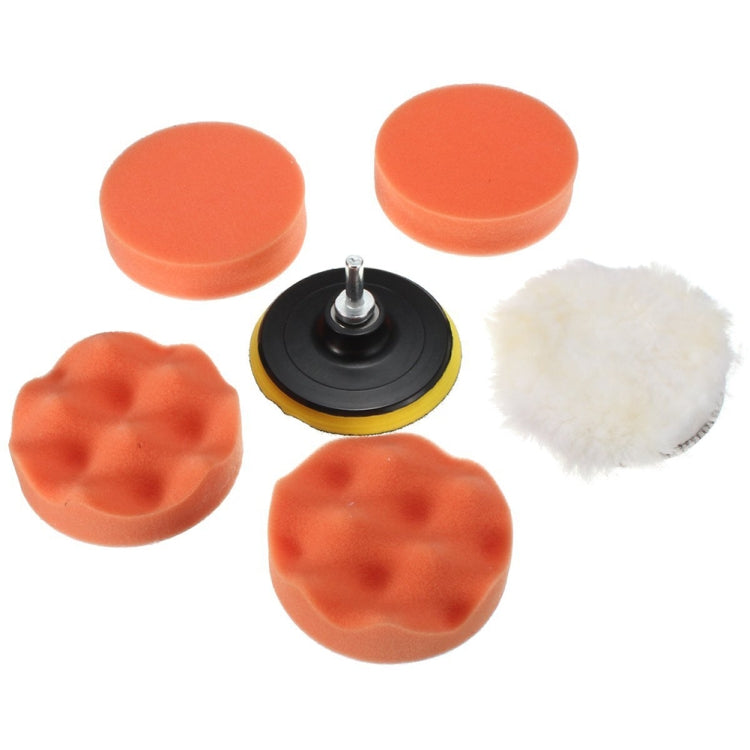 7 in 1 Buffing Pad Set Thread Auto Car Polishing Pad Kit for Car Polisher, Size:3 inch - Polishing Machine & Accessories by buy2fix | Online Shopping UK | buy2fix