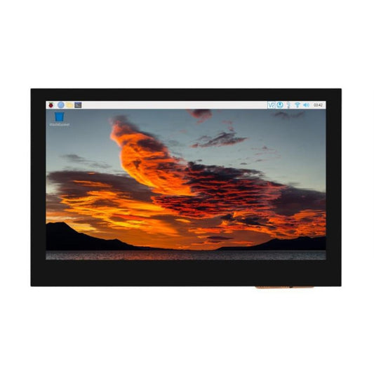 Waveshare 4.3 Inch DSI Display 800×480 Pixel IPS Display Panel, Style:Touch Display - Consumer Electronics by Waveshare | Online Shopping UK | buy2fix