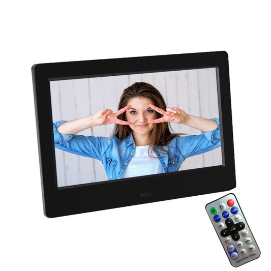 DPF-706 7 inch Digital Photo Frame LED Wall Mounted Advertising Machine, Plug:US Plug(Black) - Consumer Electronics by buy2fix | Online Shopping UK | buy2fix