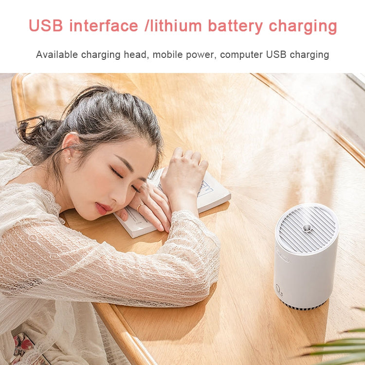 Wireless Q3  Humidifier Mini USB Charging Portable Air Purifier(Gray) - Home & Garden by buy2fix | Online Shopping UK | buy2fix