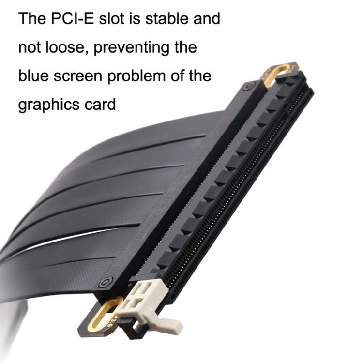 PCI-E 3.0 16X 180-degree Graphics Card Extension Cable Adapter Cable, Length: 10cm -  by buy2fix | Online Shopping UK | buy2fix