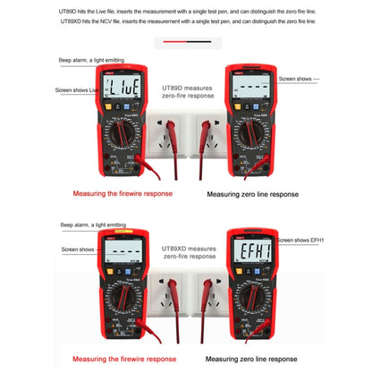 UNI-T UT89XE Digital High-Precision Multimeter Digital Display Multi-Meter - Digital Multimeter by UNI-T | Online Shopping UK | buy2fix