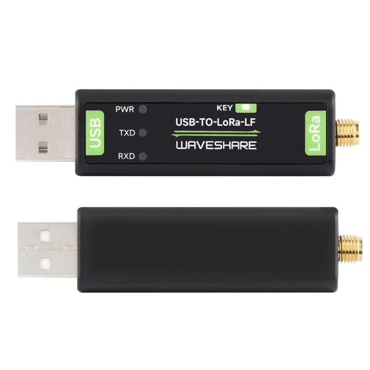 2pcs Waveshare 24513 USB To LoRa Data Transfer Module Based On SX1262 LF Version Using TCXO Crystal Oscillator - Consumer Electronics by WAVESHARE | Online Shopping UK | buy2fix