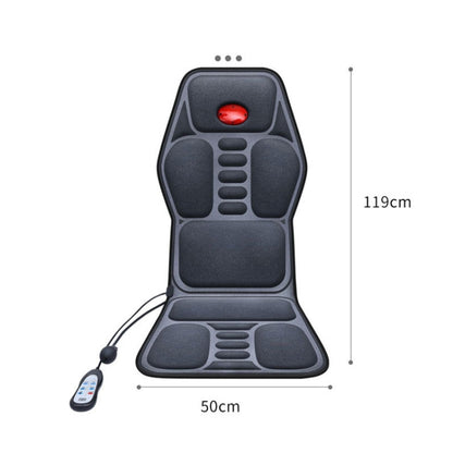 YJ-308 Car Massager Cervical Spine Neck Waist Car Home Heating Whole Body Multifunctional Massage Mat, Specification: Deluxe Edition - Seat Accessories by buy2fix | Online Shopping UK | buy2fix