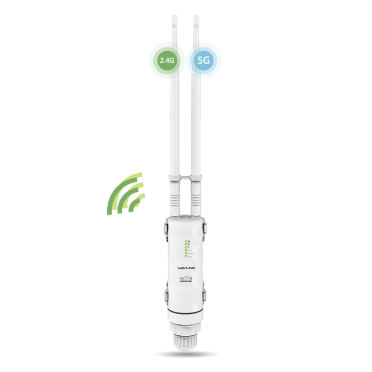 WAVLINK AC600 AP 2.4G/5G Dual Frequency Outdoor High Power Repeater, Pulg Type:US Plug - Wireless Routers by WAVLINK | Online Shopping UK | buy2fix