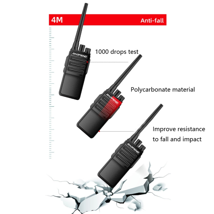 Baofeng BF-1904 Radio Communication Equipment High-power Handheld Walkie-talkie, Plug Specifications:AU Plug - Consumer Electronics by Baofeng | Online Shopping UK | buy2fix