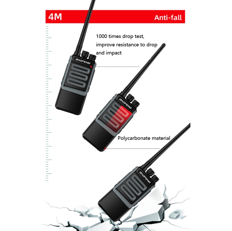 Baofeng BF-1901 High-power Radio Outdoor Handheld Mini Communication Equipment Walkie-talkie, Plug Specifications:UK Plug - Handheld Walkie Talkie by Baofeng | Online Shopping UK | buy2fix