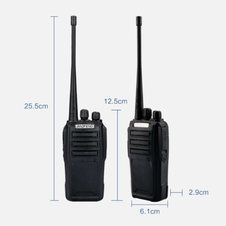 Baofeng BF-UV6D Civil Hotel Outdoor Construction Site Mobile High-power Walkie-talkie, Plug Specifications:US Plug - Handheld Walkie Talkie by Baofeng | Online Shopping UK | buy2fix