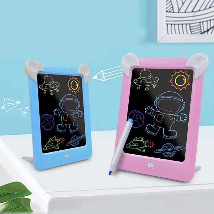 LED Luminous Drawing Board Electronic Fluorescent Writing Board Children Light Painting Message Board(Blue) - Consumer Electronics by buy2fix | Online Shopping UK | buy2fix