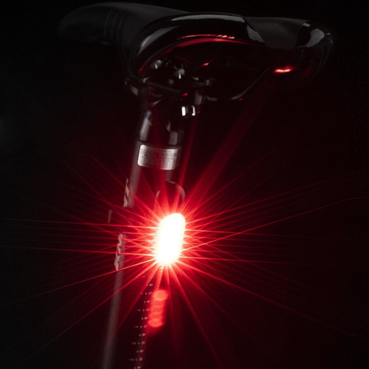 GOOFY DT-6005 Bike Light USB Rechargeable Tail Light Mountain Bike Night Warning LED Light, Colour: 6005B Red White Light - Taillights by GOOFY | Online Shopping UK | buy2fix