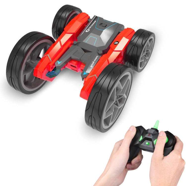 Stunt High-Speed Deformation Electric Remote Control Car Children Double-Sided Rolling Toy Off-Road Vehicle(Red) - RC Cars by buy2fix | Online Shopping UK | buy2fix