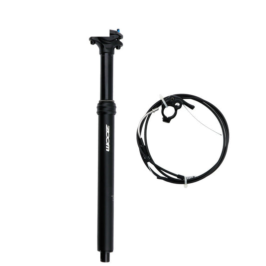 ZOOM Bicycle Wire-Controlled Hydraulic Lift Seat Tube Mountain Bike Seatpost, Size:30.9mm, Specification:400mm Internal Routing - Outdoor & Sports by ZOOM | Online Shopping UK | buy2fix