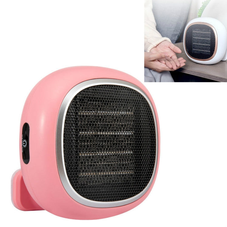 Touch Home Desktop Small Sun Wall-Mounted Heating Fan Mini Electric Heater, CN Plug(Pink) - Consumer Electronics by buy2fix | Online Shopping UK | buy2fix