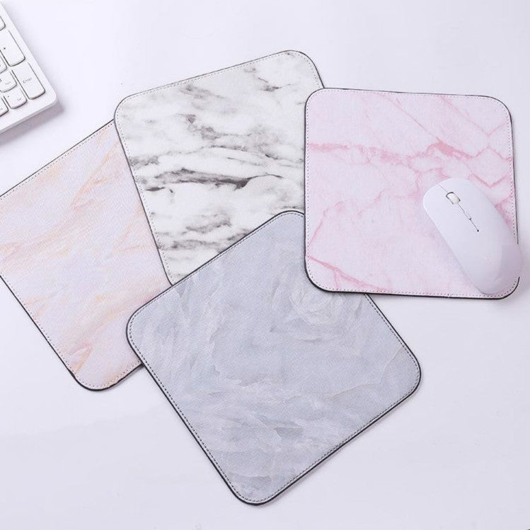 Office Desk Mat Marble Pattern Desk Organizer School Supplies Mouse Desk Tools(Beige) - Computer & Networking by buy2fix | Online Shopping UK | buy2fix