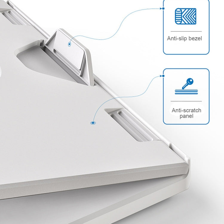 Multifunctional Folding Notebook Stand Monitor Increase Rack, Colour: Tripod (White) - Computer & Networking by buy2fix | Online Shopping UK | buy2fix