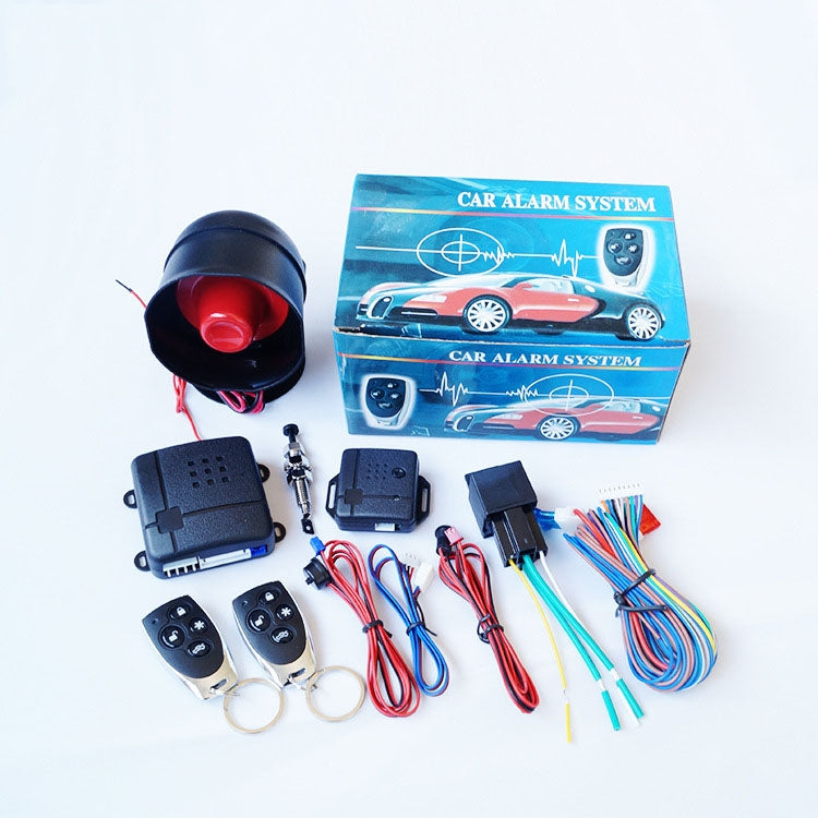 2 Set Car Alarm Remote Control Alarm With Alarm Horn - Security Alarm System by buy2fix | Online Shopping UK | buy2fix