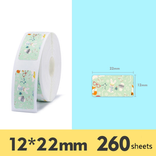 Thermal Label Paper Commodity Price Label Household Label Sticker for NIIMBOT D11(Cute Rabbit) - Consumer Electronics by buy2fix | Online Shopping UK | buy2fix