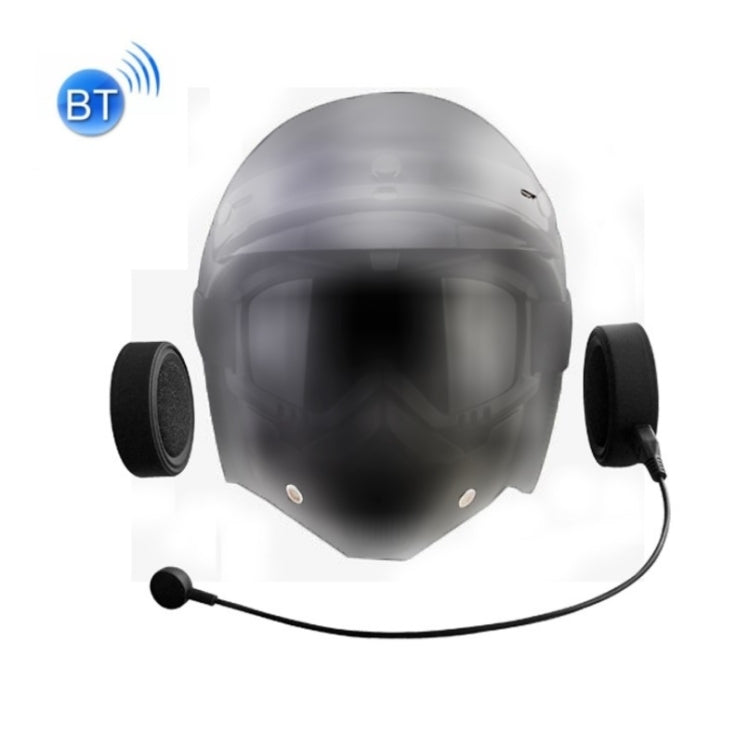 5.0 Bluetooth Headset For Helmet Waterproof Windproof & Noise Reduction Bluetooth Headset - Consumer Electronics by buy2fix | Online Shopping UK | buy2fix