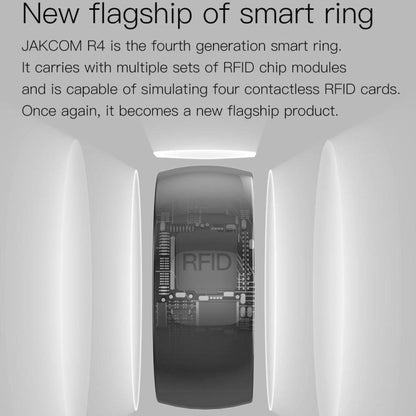 JAKCOM R4 Smart Ring Multifunctional Lord Of The Rings, Size: 66mm for Apple & Android(Number 11) - Smart Rings / Smart Telephones by JAKCOM | Online Shopping UK | buy2fix