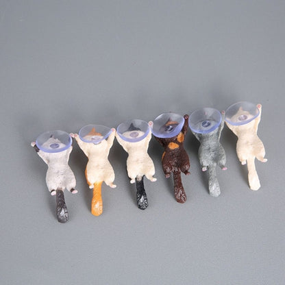 60 PCS Sucker Design Cute Cat Smartphone Holder(White 02) - Desktop Holder by buy2fix | Online Shopping UK | buy2fix