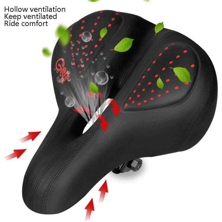 Bicycle Riding Seat Silicone Bicycle Seat Bicycle Saddle(Black) - Outdoor & Sports by buy2fix | Online Shopping UK | buy2fix