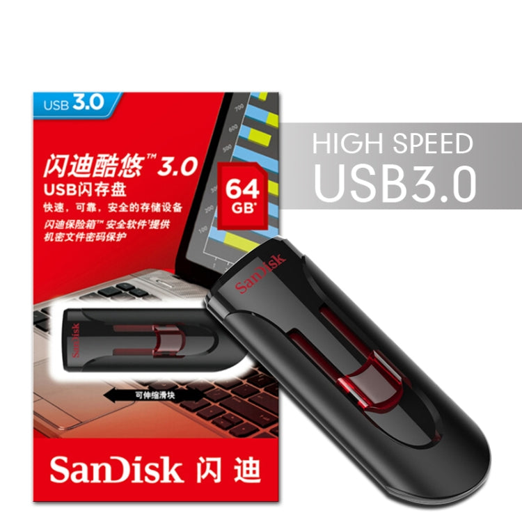 SanDisk CZ600 USB 3.0 High Speed U Disk, Capacity: 16GB - USB Flash Drives by SanDisk | Online Shopping UK | buy2fix