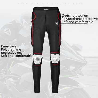 SULAITE Motorcycle Cross-Country Riding Trousers Protective Hip Pants, Specification: M(Red) - Protective Gear by SULAITE | Online Shopping UK | buy2fix