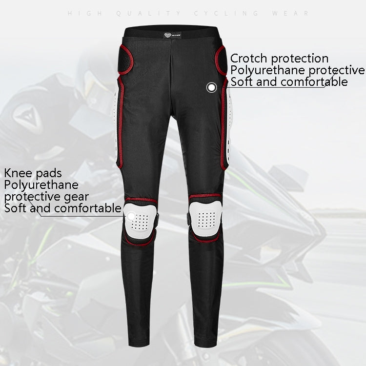 SULAITE Motorcycle Cross-Country Riding Trousers Protective Hip Pants, Specification: XXL(Black) - Protective Gear by SULAITE | Online Shopping UK | buy2fix