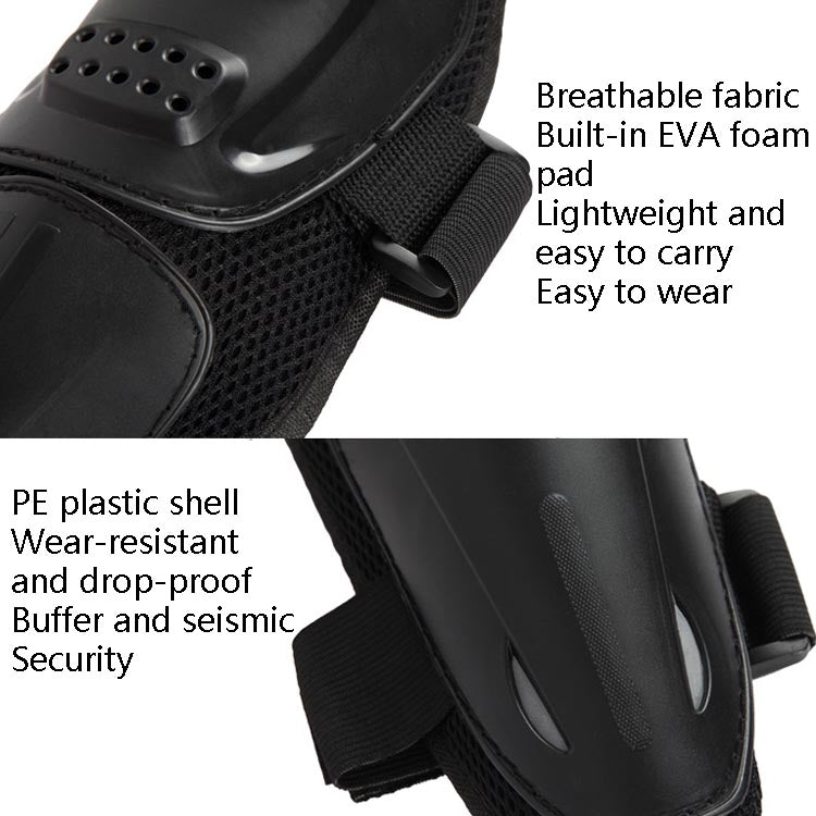 SULAITE GT-010 Off-Road Riding Pulley Knee Pads Elbow Pads Anti-Fall Anti-Vibration Sports Protector Gear(Black) - Protective Gear by SULAITE | Online Shopping UK | buy2fix