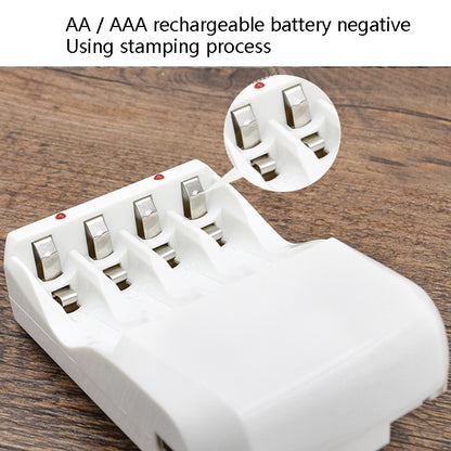 Smart USB Timing Battery Charger AA / AAA Battery Charger( EU Plug) - Consumer Electronics by buy2fix | Online Shopping UK | buy2fix