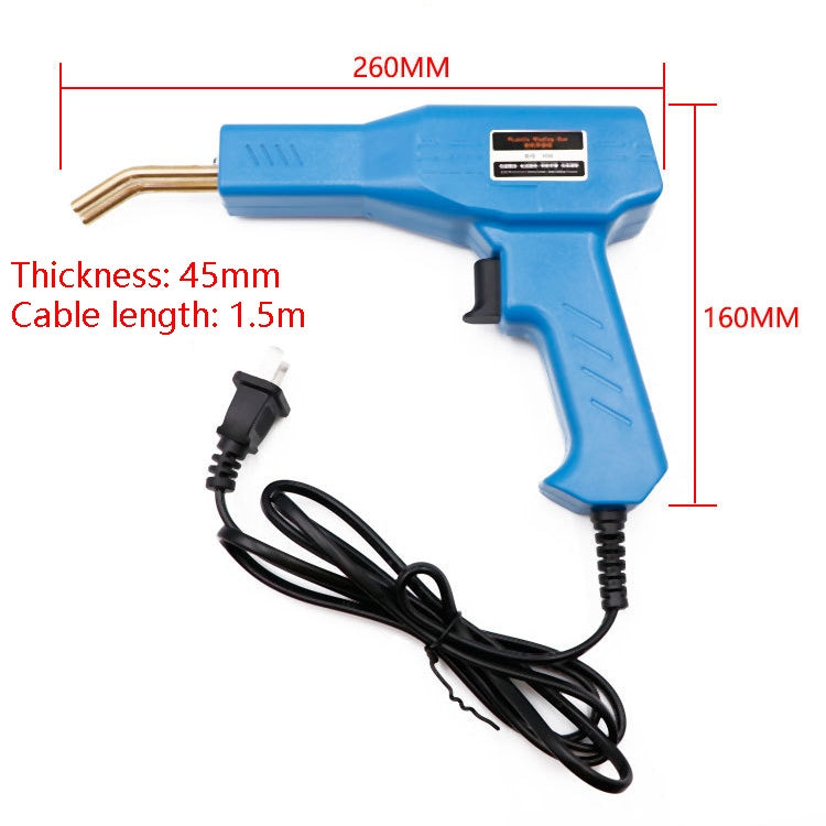 H50 Car Bumper Crack Repair Welding Machine Plastic Welding Nail Artifact, US Plug(Blue) - In Car by buy2fix | Online Shopping UK | buy2fix