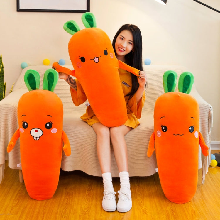 Carrot Plush Toy Large Long Down Cotton Doll Pillow, Height: 120cm(Cute Rabbit) - Soft Toys by buy2fix | Online Shopping UK | buy2fix