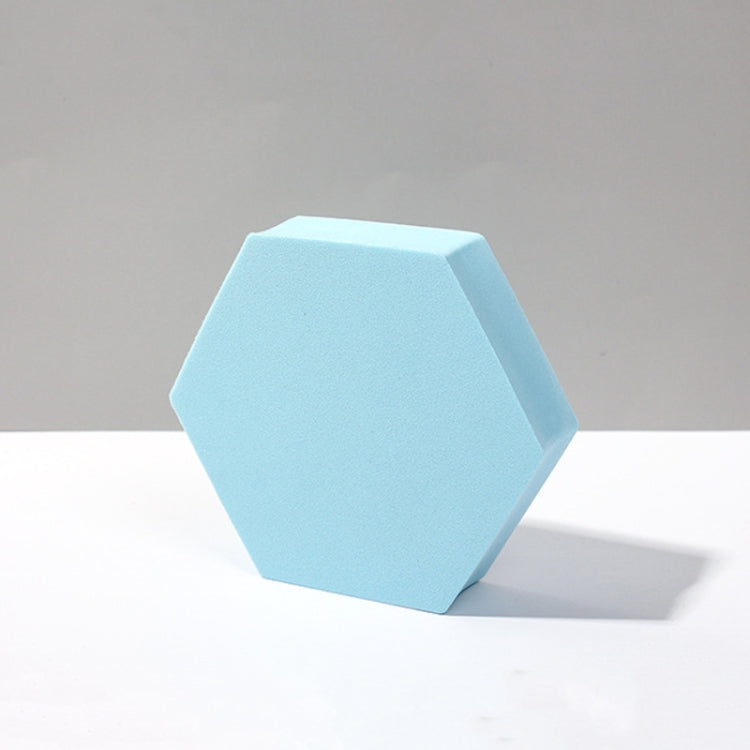 8 PCS Geometric Cube Photo Props Decorative Ornaments Photography Platform, Colour: Small Light Blue Hexagon - Camera Accessories by buy2fix | Online Shopping UK | buy2fix